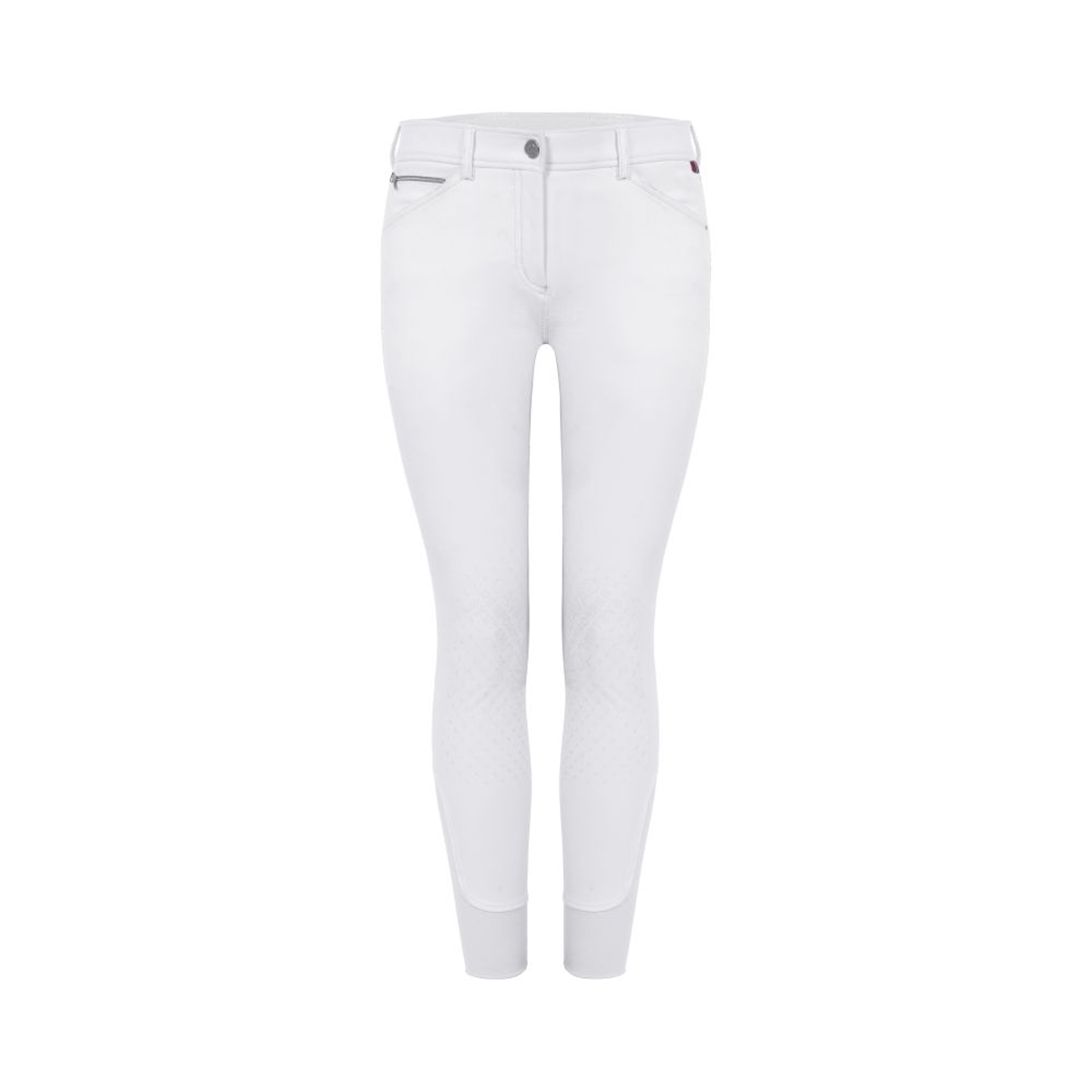 Cavallo CALIMA Full Grip, Mid Rise Breeches, White