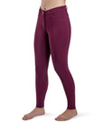 EGO7 Dressage Normal Waist Full Grip Breeches, Bordeaux